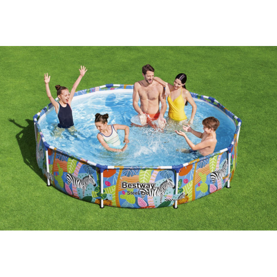 Piscină cu cadru -305x66cm - Sea Life - BESTWAY