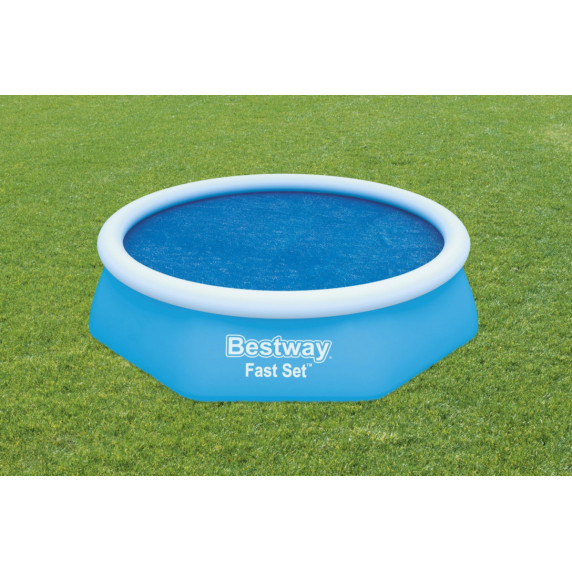 Husă protecție piscină cu diametru 244 cm -  BESTWAY 58060