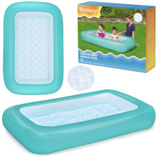 Nafukovací bazén 165 x 104 x 25 cm BESTWAY 51115 Aquababes Kiddie Pool - tyrkysový - 