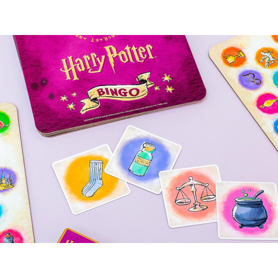 Bingo Harry Potter társasjáték a Roxfort kalandjainak rajongóinak GR0671