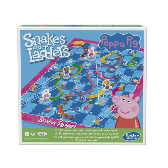 Spoločenská hra Prasiatko Peppa HASBRO Peppa Pig Snakes and Ladders