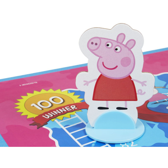 Spoločenská hra Prasiatko Peppa HASBRO Peppa Pig Snakes and Ladders