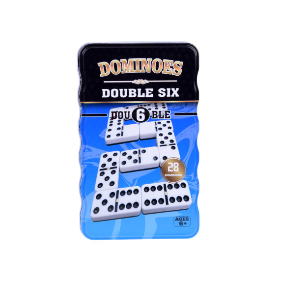 Domino fém dobozban Inlea4Fun DOMINOES