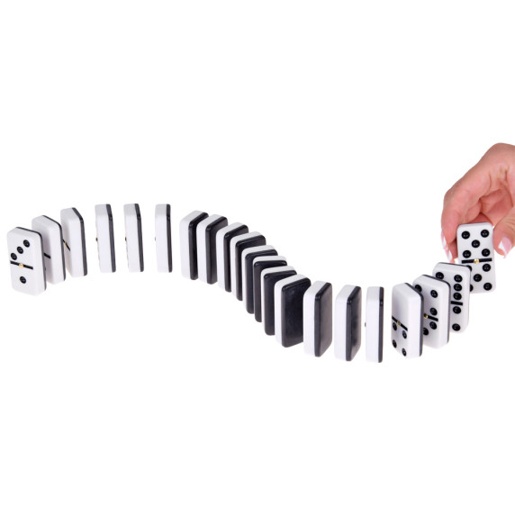 Domino fém dobozban Inlea4Fun DOMINOES