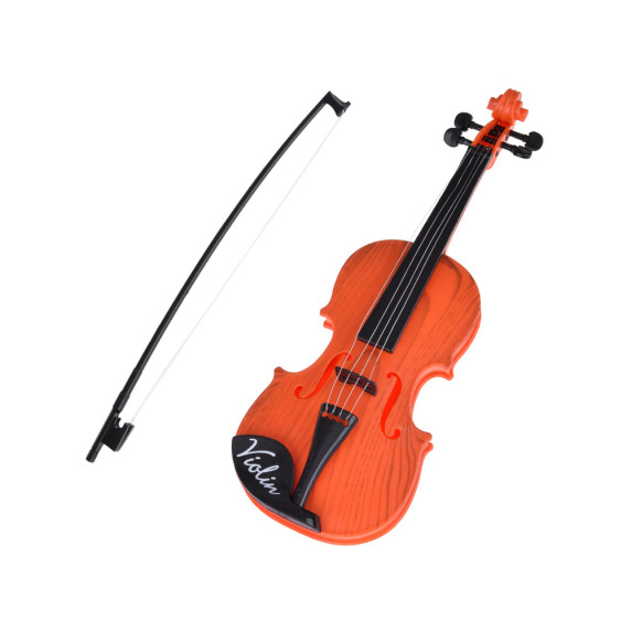 Játék hegedű 42 cm Inlea4Fun VIOLIN - Világosbarna