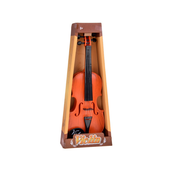 Játék hegedű 42 cm Inlea4Fun VIOLIN - Világosbarna