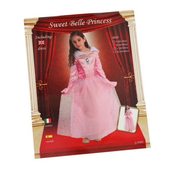 Costum pentru copii  SWEET BELLE PRINCESS - mărimea M - Prințesă