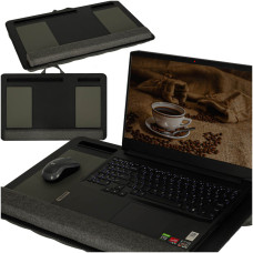 Suport laptop 58 x 38 cm - negru - 