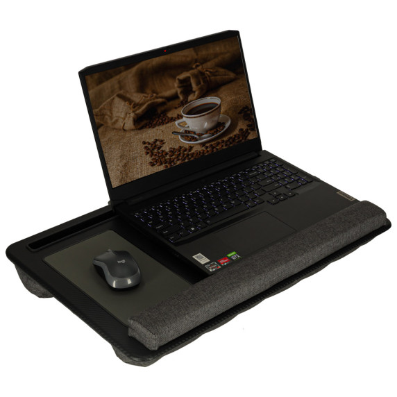 Suport laptop 58 x 38 cm - negru