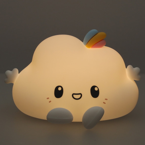 Szilikon éjszakai lámpa RGB LITTLE CLOUD - Felhő