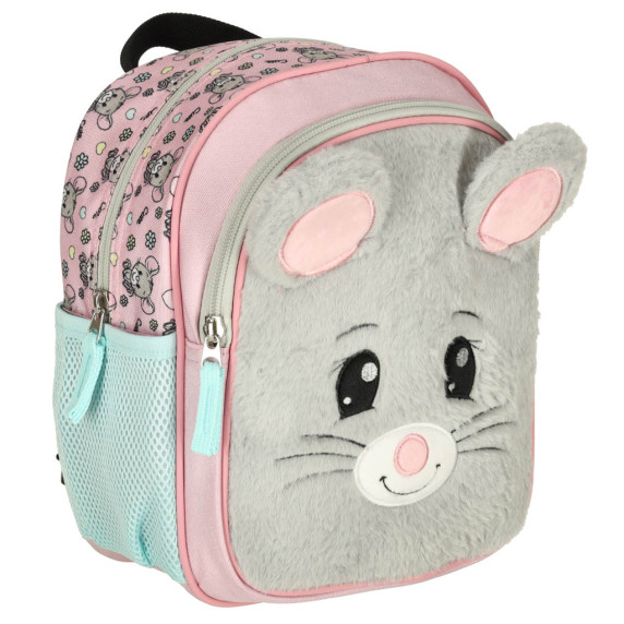 Óvodai hátizsák plüss egérke 27 cm BAMBINO Mouse