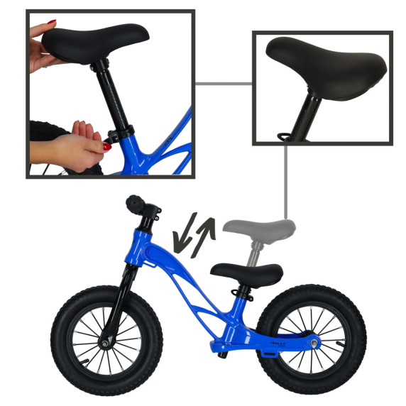 Detské cykloodrážadlo TRIKE FIX ACTIVE X1 - modré