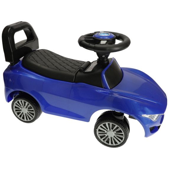 Detské odrážadlo so zvukovými a svetelnými efektmi Inlea4Fun BABY CAR - modré