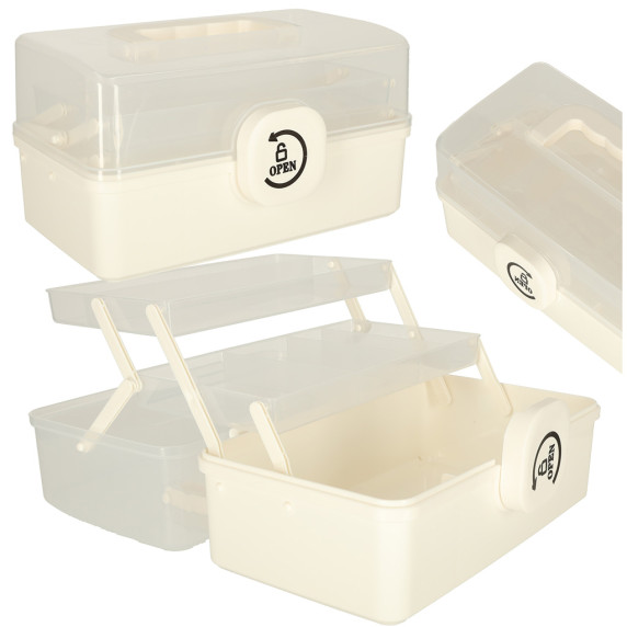 Organizator recipient medicamente 29 x 16 x 15 cm - Inlea4Home MEDICINE CONTAINER