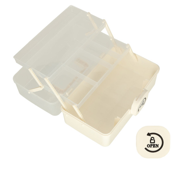 Organizator recipient medicamente 29 x 16 x 15 cm - Inlea4Home MEDICINE CONTAINER