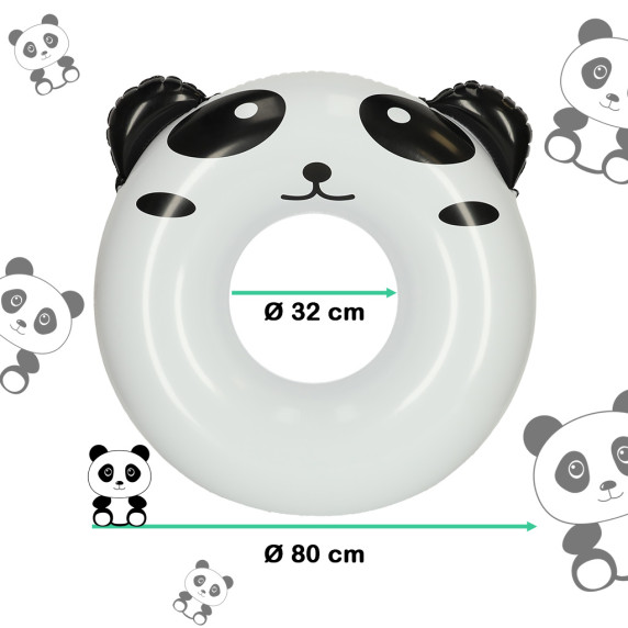 Colac gonflabil 80 cm - panda