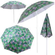 Umbrelă soare, înclinabil - 150 cm - FOLDING SUN UMBRELLA - frunze - 