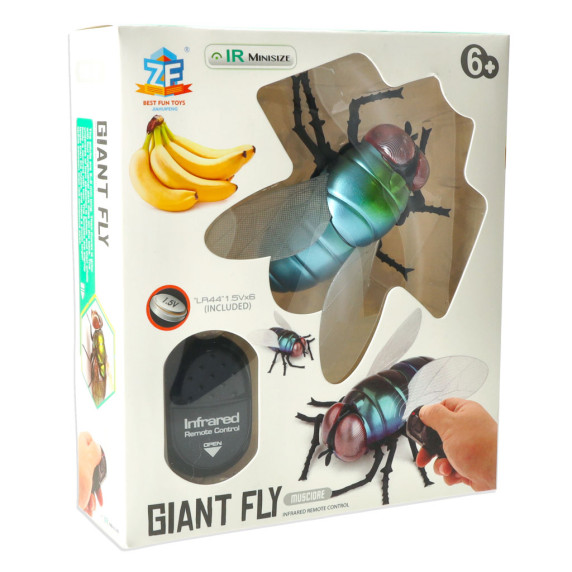 RC Mucha na diaľkové ovládanie GIANT FLY