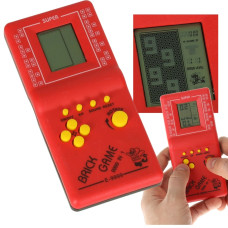 Tetrisz ügyességi játék ELECTRONIC Game 9999in1 - Piros - 