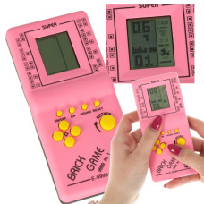 Tetrisz ügyességi játék ELECTRONIC Game 9999in1 - Rózsaszín - 