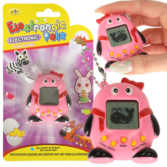 Elektronická hra Tamagotchi - ružová