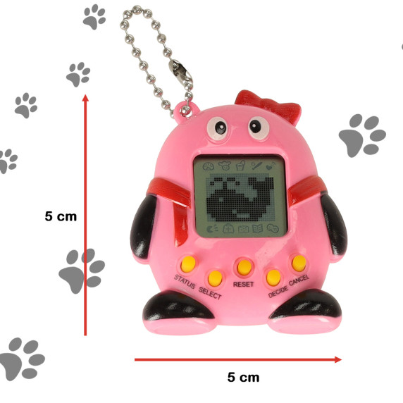 Elektronická hra Tamagotchi - ružová