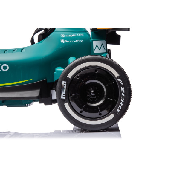 Elektrické autíčko Formula 1 Aston Martin Cognizant Aramco - zelené