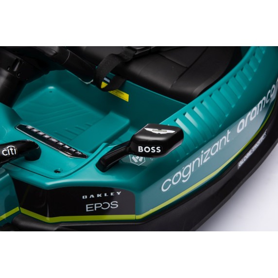 Elektrické autíčko Formula 1 Aston Martin Cognizant Aramco - zelené