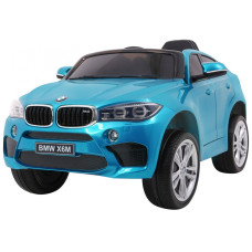 Elektromos kisautó BMW X6M - Lakkozott kék - 