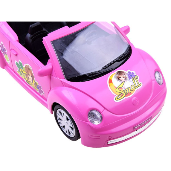 RC Autíčko Beetle Cabrio na diaľkové ovládanie Inlea4Fun ALDINE SMALL CAR