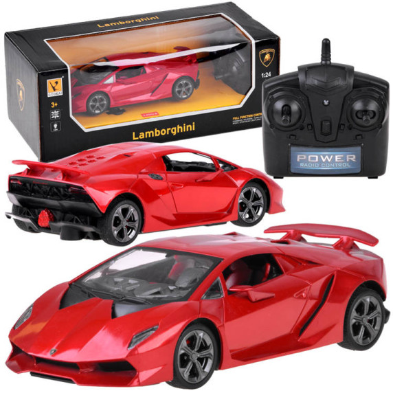 RC Autíčko na diaľkové ovládanie Lamborghini - červené