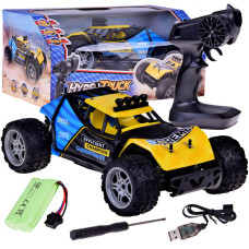 RC Távirányítós terepjáró Inlea4Fun HYPER TRUCK - sárga - 