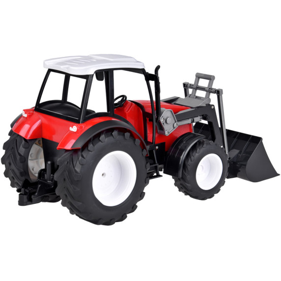 Játék traktor mozgó karral Inlea4Fun FARM TRACTOR RC0666 - Piros