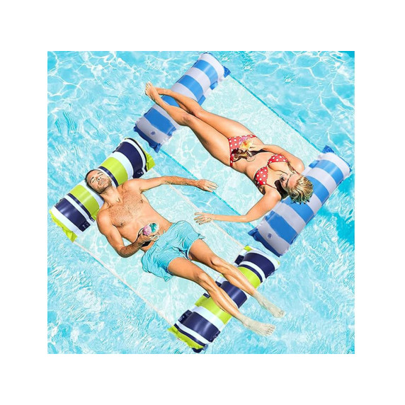 Úszómatrac 115 x 66 cm Inlea4Fun SP0759 - zöld