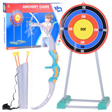 Tapadókorongos íj készlet céltáblával Inlea4Fun ARCHERY GAME - 