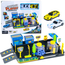 Játék benzinkút, autómosó Inlea4Fun CARWASH PLAYSET - 