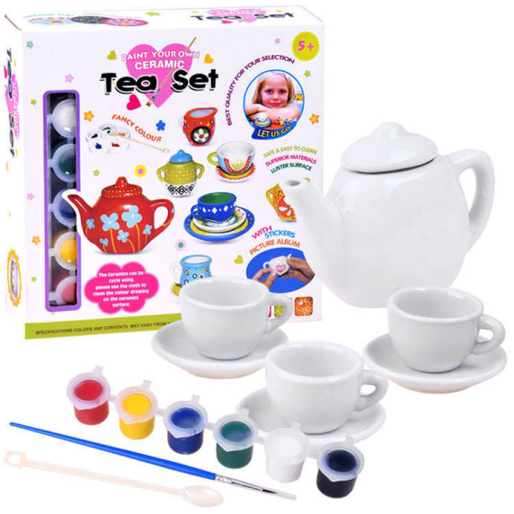 Festhető teáskészlet Inlea4Fun TEA SET