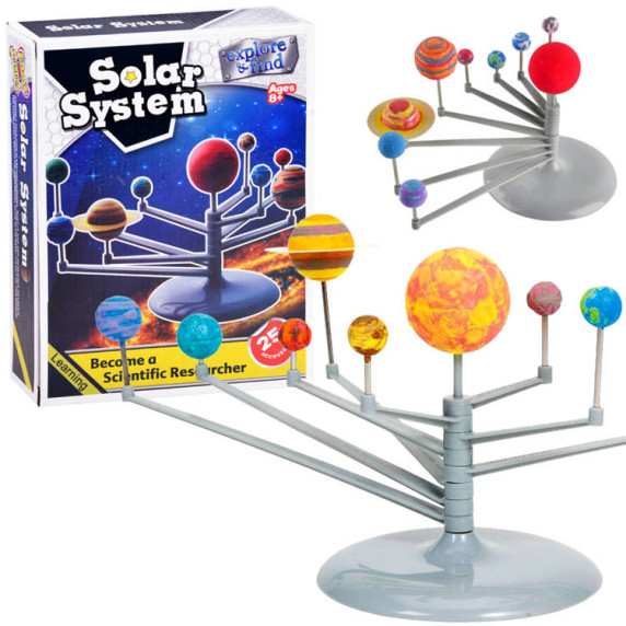 Model slnečná sústava planéty Inlea4Fun SOLAR SYSTEM