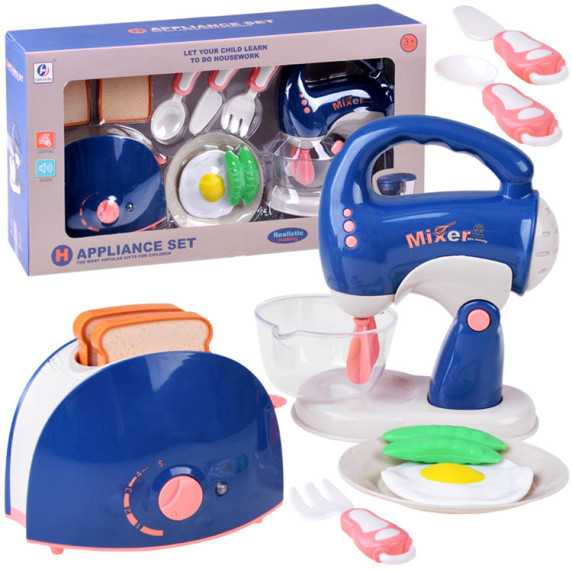 Súprava detských spotrebičov hriankovač mixér Inlea4Fun APPLIANCE SET