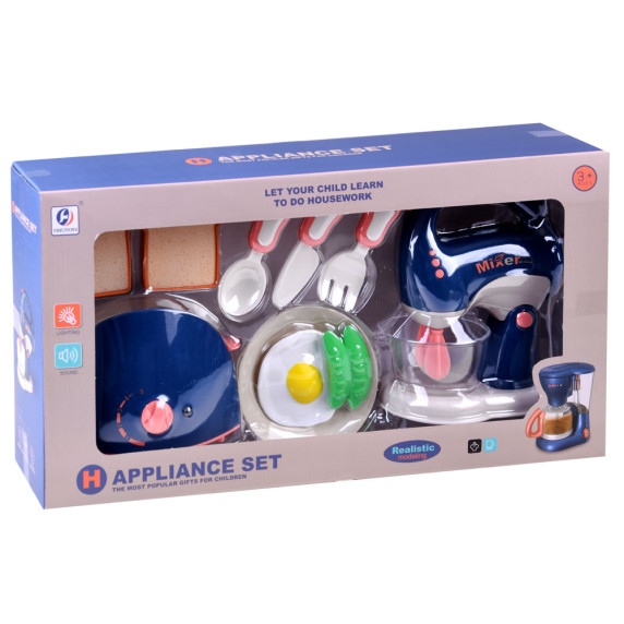 Súprava detských spotrebičov hriankovač mixér Inlea4Fun APPLIANCE SET