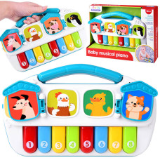 Interaktív játék zongora Inlea4Fun BABY MUSICAL PIANO - 