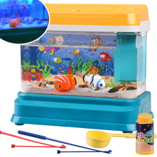 Interaktívne osvetlené akvárium s magnetickými rybičkami Inlea4Fun FUN AQUARIUM - 