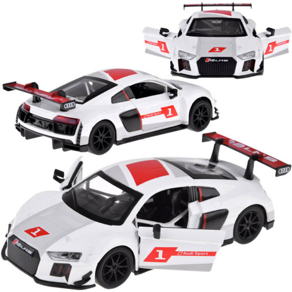 Játék fémautó Audi R8 LMS 1:32 Inlea4Fun METAL SPEED ZONE