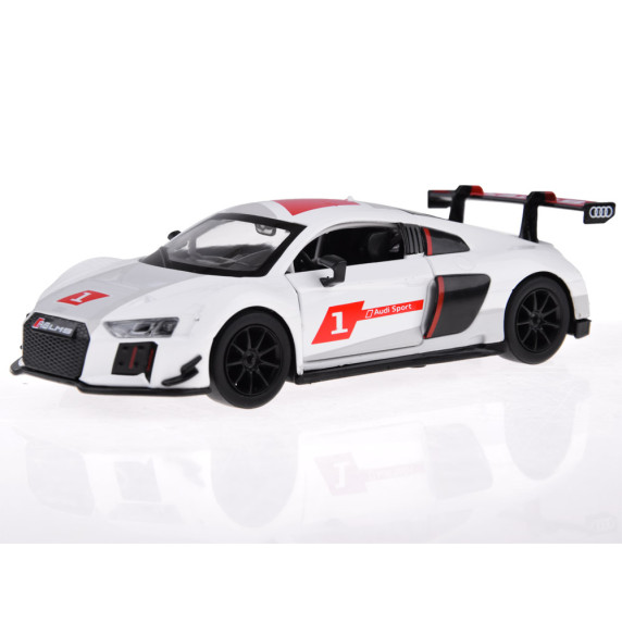 Játék fémautó Audi R8 LMS 1:32 Inlea4Fun METAL SPEED ZONE