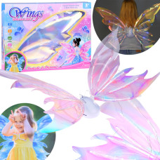 Világító mesés tündérszárnyak Inlea4Fun WINGS DREAM LIGHT - 