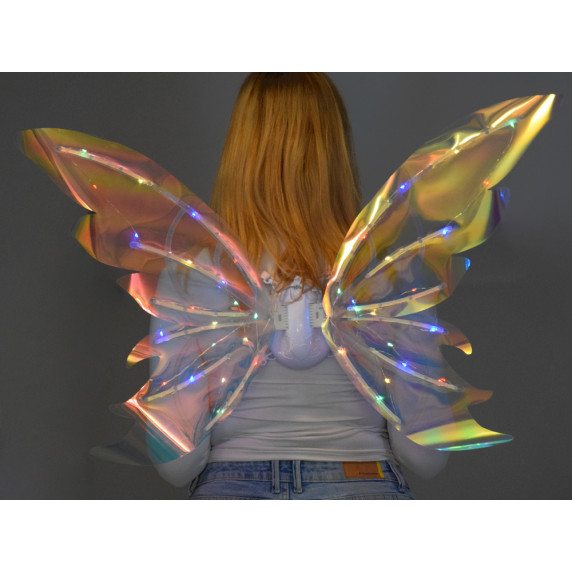 Világító mesés tündérszárnyak Inlea4Fun WINGS DREAM LIGHT