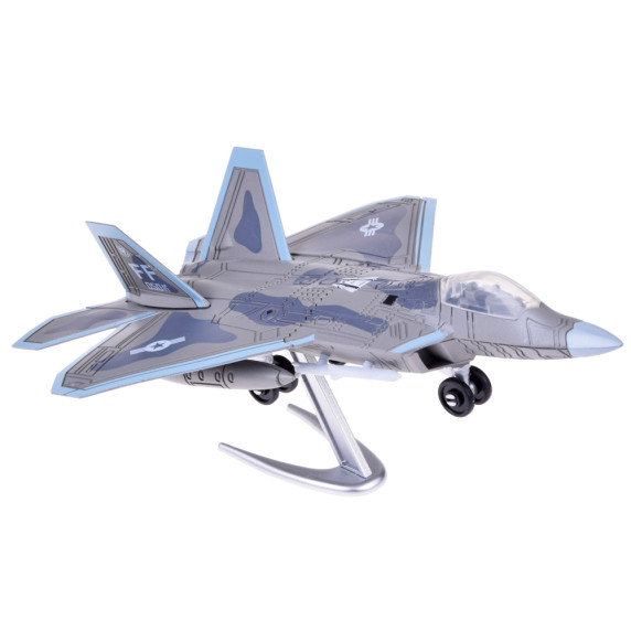 Stavebnica Prúdové lietadlo model F-22 1:100 Inlea4Fun STEALTH FIGHTER