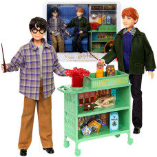 Bábiky Harry a Ron na ceste do Rokfortu MATTEL Wizarding world - 