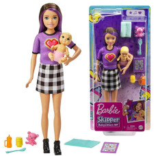 Barbie bábika opatrovateľka s doplnkami BARBIE Skipper - 