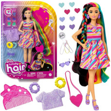 Bábika Barbie Totally Hair s doplnkami BARBIE HCM90 - 